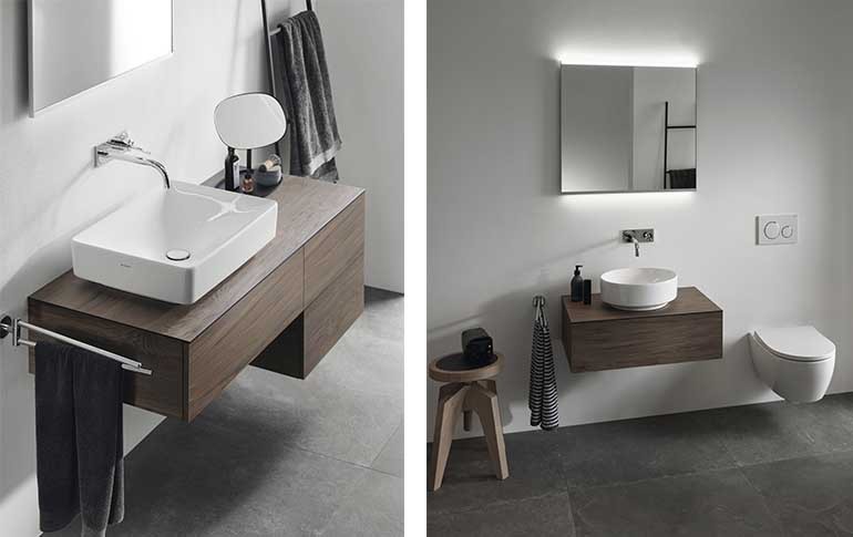 Muebles de lavabo (y lavabos) con zona de almacén