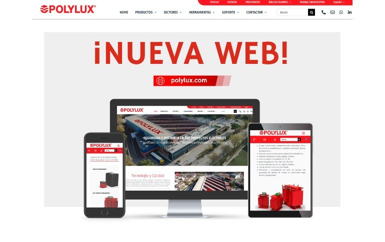 Descubre la nueva web de Polylux