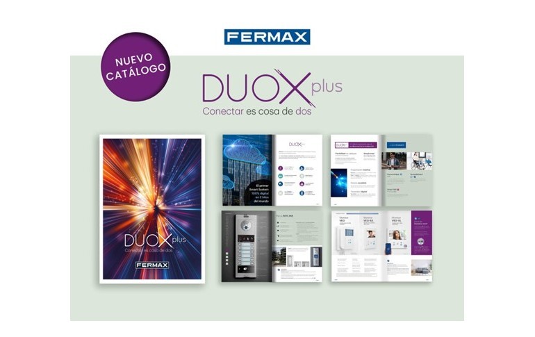 Fermax presenta el nuevo catálogo Duox Plus 2023