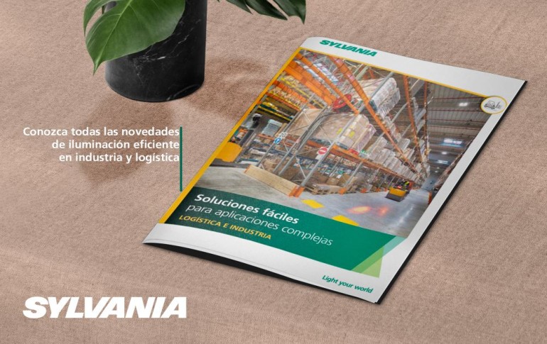 Nuevo catálogo de soluciones de iluminación industriales y centros logísticos por Sylvania