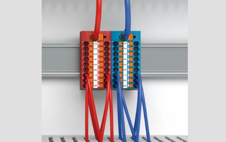 Nuevos bloques distribuidores PTFIX de Phoenix Contact