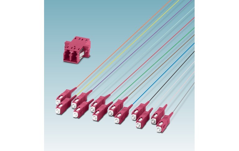 Acoplamientos de cable de fibra óptica y pigtails de PHOENIX