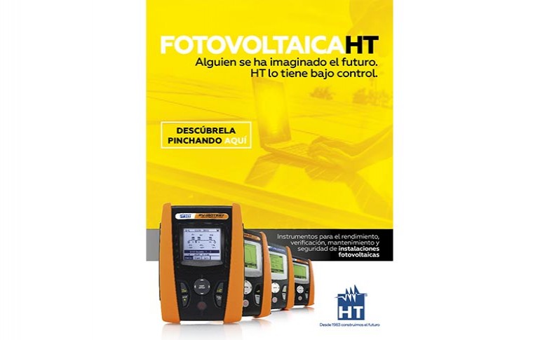 Descubre la gama completa de instrumentación fotovoltaica HT