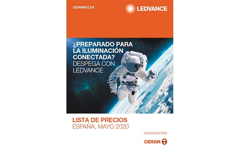 Lista de Precios para el canal profesional de LEDVACE