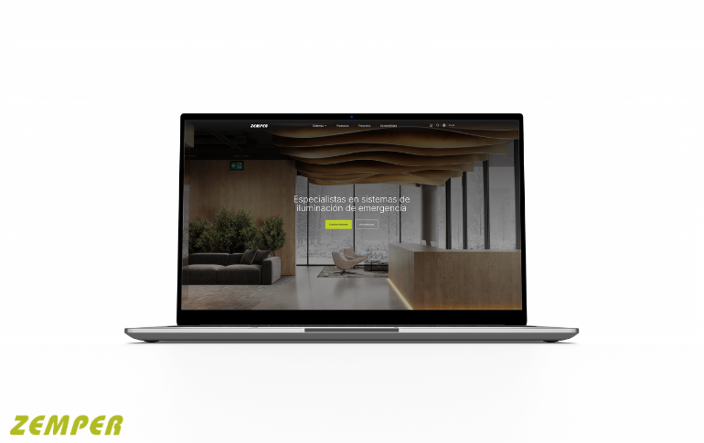 ZEMPER presenta su nueva plataforma digital para profesionales de la iluminación de emergencia