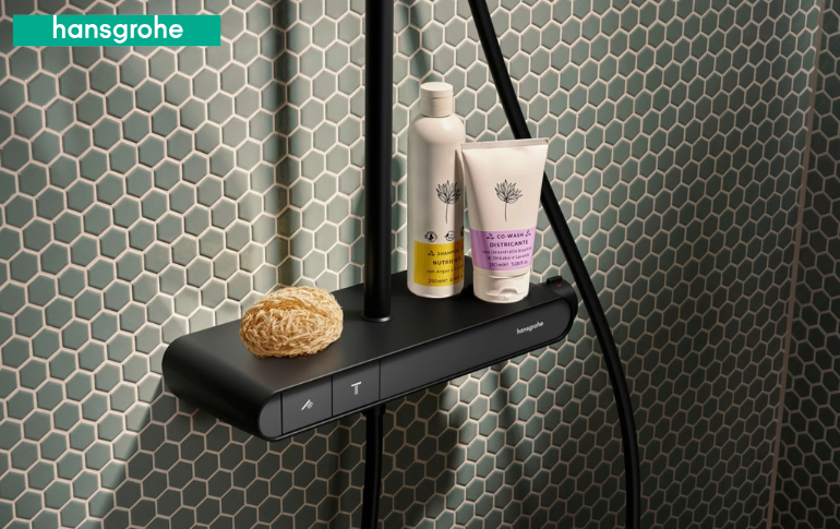 HANSGROHE: ShowerTablet Select 360 combina seguridad, confort y diseño funcional en el baño