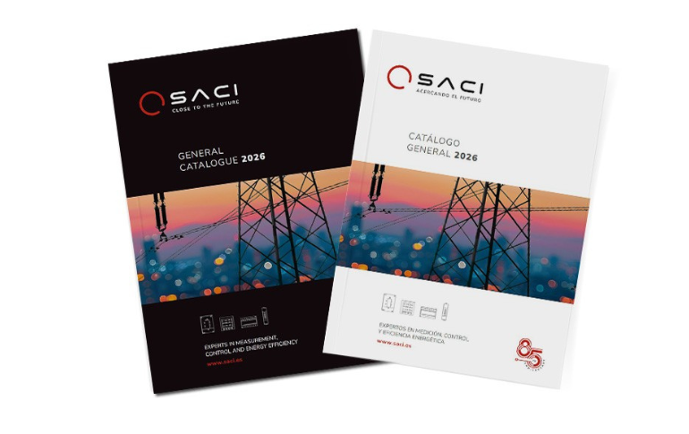 SACI presenta su nuevo Catálogo 2026 con soluciones para medición y gestión energética