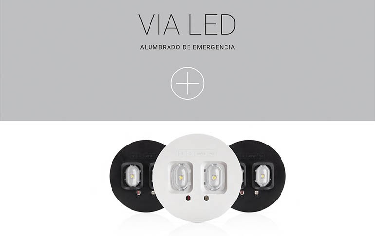 Nuevas luminarias de emergencia VIA LED de Normagrup