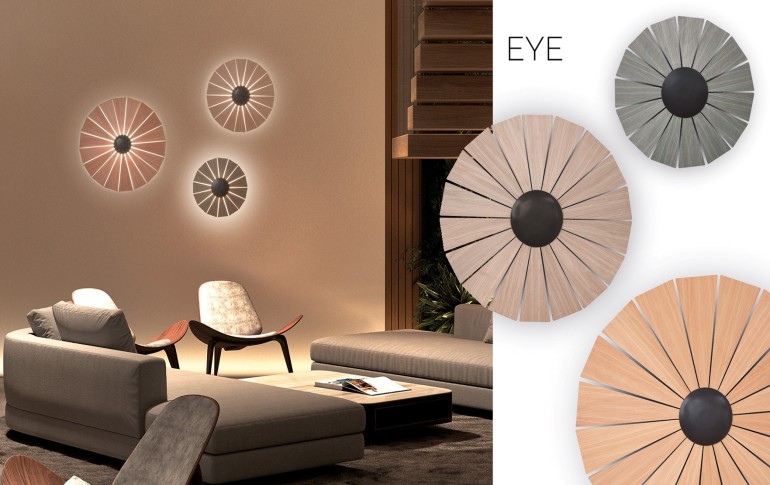 Eye, la nueva familia de apliques decorativos de Exo Lighting de Novolux