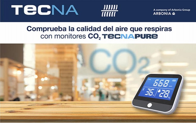 Monitores CO2 TECNAPURE de TECNA