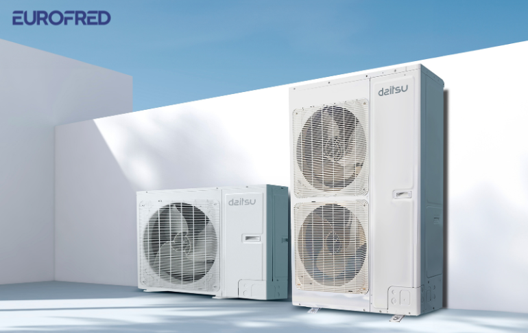 EUROFRED presenta la nueva VRF Micro AOVD de Daitsu: hasta 20 unidades interiores y rendimiento en condiciones extremas