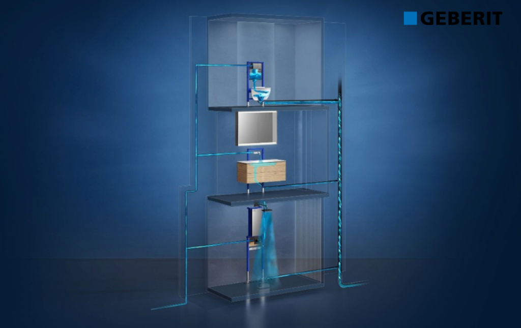 Geberit: innovación y control del agua en los edificios con el concepto “Mastering Water”
