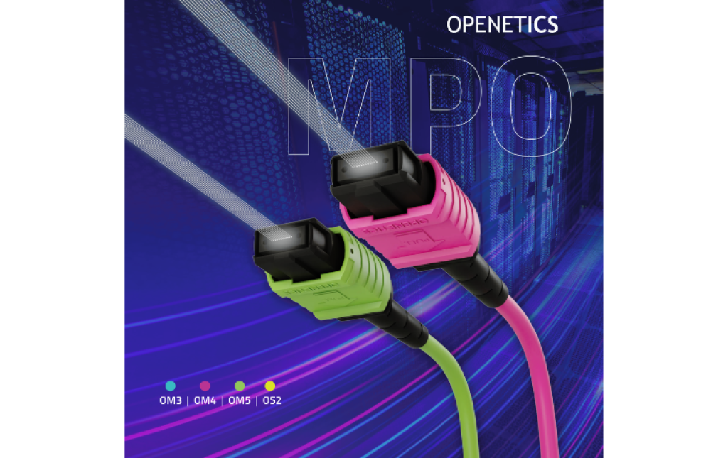 OPENETICS lanza los conectores MPO para troncales de comunicaciones MM/SM