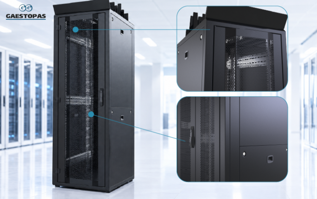 GAESTOPAS: claves para organizar y proteger el cableado de un armario rack de forma eficiente
