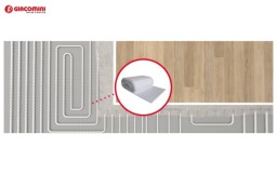 GIACOMINI | Placa autoadhesiva para suelo radiante: eficiencia, precisión y facilidad de instalación