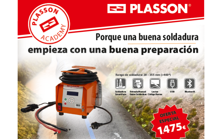 PLASSON lanza una promoción exclusiva con la PF TINY DATA MF y un kit profesional de regalo