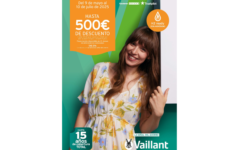 Vaillant lanza una promoción exclusiva para facilitar el acceso a sus calderas H2 Ready