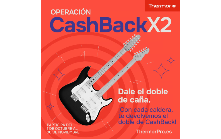 THERMOR duplica el CashBack en sus calderas Logic y Kompakt con una promoción exclusiva para instaladores