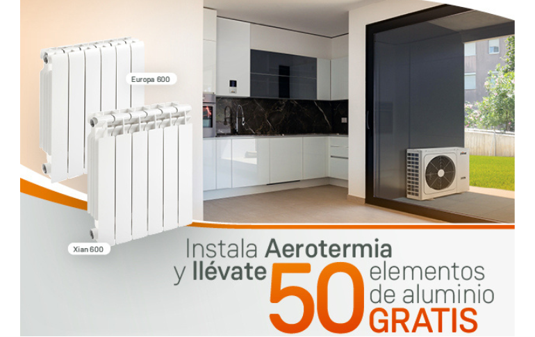 FERROLI lanza una promoción de aerotermia para instaladores con radiadores gratis