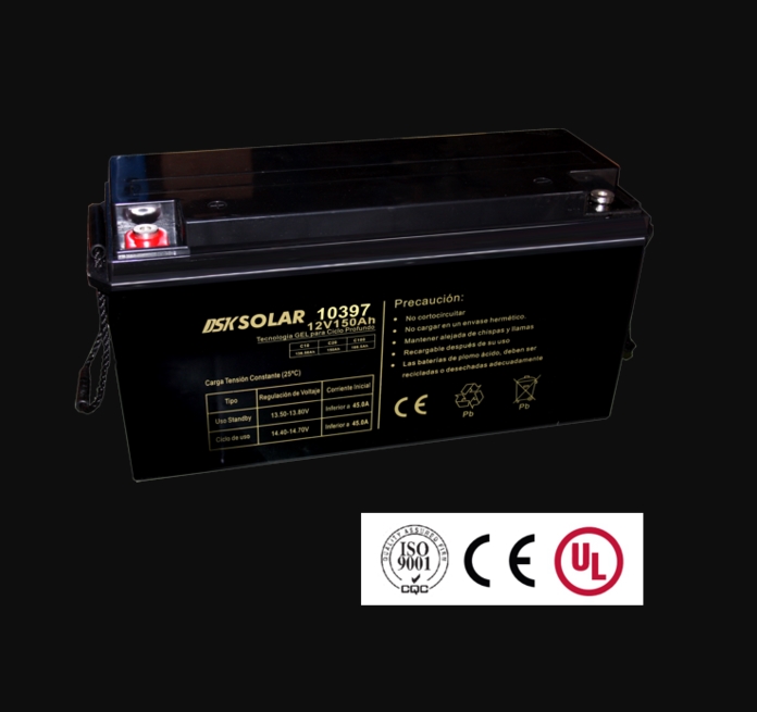 BATERÍA GEL SOLAR 12150 12V 150AH DESCARGA CICLO PROFUNDO | Aúna