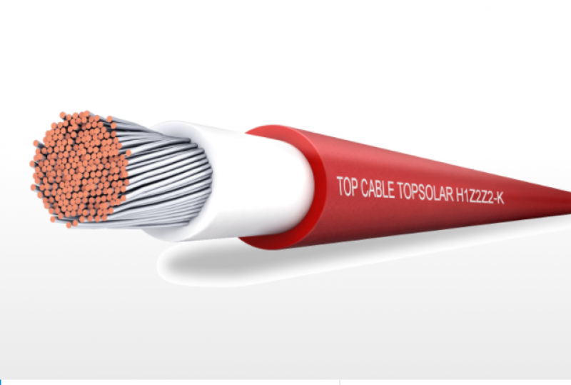 Cable TOPSOLAR L.H. PV H1Z2Z2-K 1500V 1x6 Rojo R100